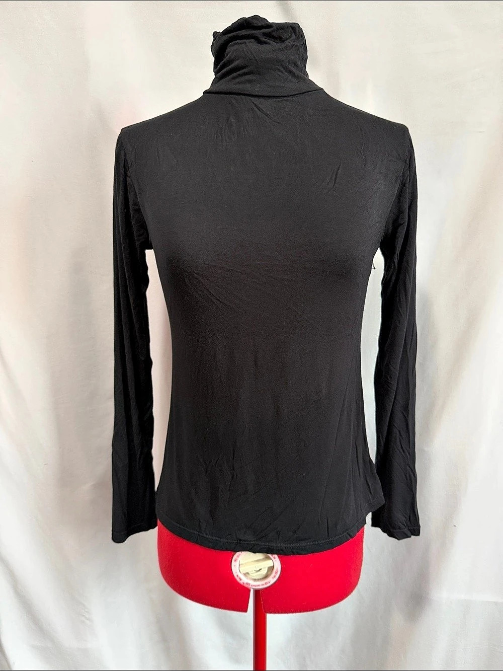 Black Turtleneck Long Sleeve Size Small